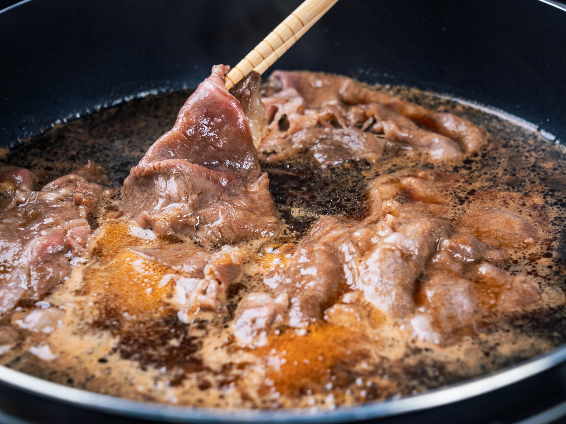 川平牛 肩ロース すき焼き