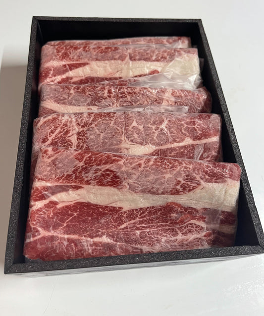 国産黒毛和牛 肩ロース ギフトすき焼き 約500g 冷凍発送